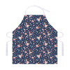 Floral Ballet Pattern Print Adjustable Apron