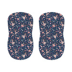 Floral Ballet Pattern Print Bar Stool Covers