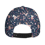 Floral Ballet Pattern Print Baseball Cap