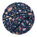 Floral Ballet Pattern Print Basketball