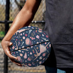 Floral Ballet Pattern Print Basketball