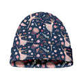 Floral Ballet Pattern Print Beanie