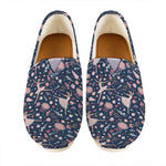 Floral Ballet Pattern Print Casual Shoes