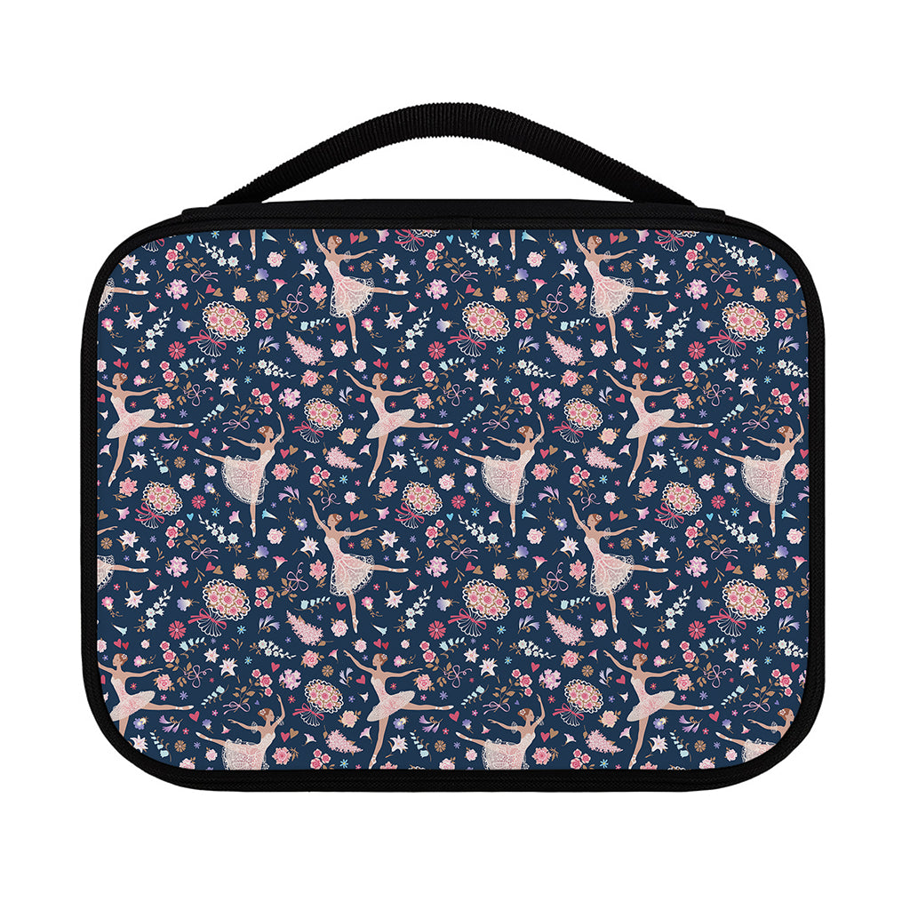 Floral Ballet Pattern Print Classic Bible Case