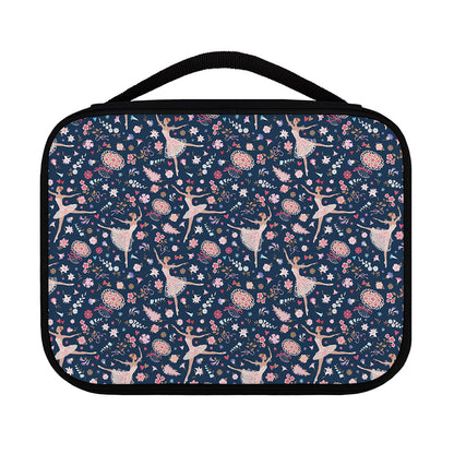 Floral Ballet Pattern Print Classic Bible Case