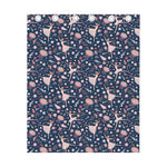 Floral Ballet Pattern Print Curtain