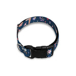 Floral Ballet Pattern Print Dog Collar