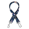 Floral Ballet Pattern Print Dog Seat Belt