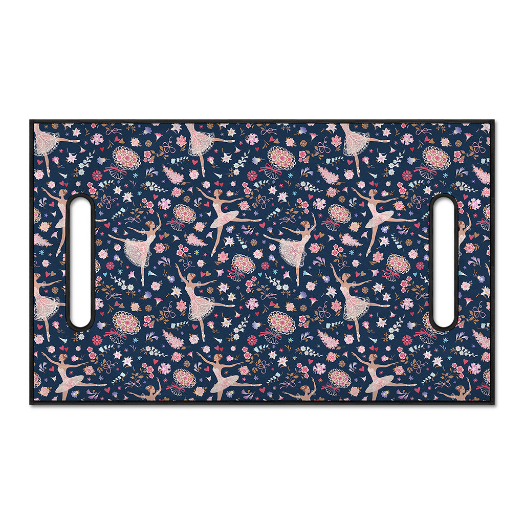 Floral Ballet Pattern Print Golf Cart Seat Cover