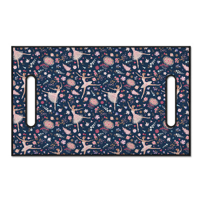 Floral Ballet Pattern Print Golf Cart Seat Cover