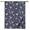Floral Ballet Pattern Print House Flag