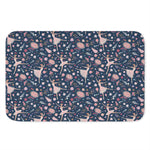 Floral Ballet Pattern Print Indoor Door Mat