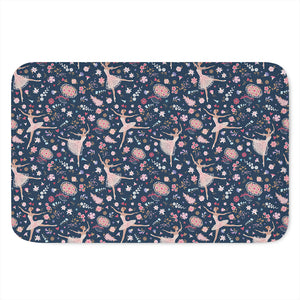 Floral Ballet Pattern Print Indoor Door Mat