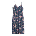 Floral Ballet Pattern Print Jersey Midi Cami Dress