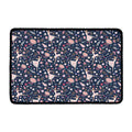 Floral Ballet Pattern Print Kitchen Mat