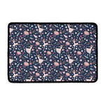 Floral Ballet Pattern Print Kitchen Mat