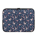 Floral Ballet Pattern Print Laptop Sleeve