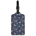 Floral Ballet Pattern Print Luggage Tag