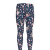 Floral Ballet Pattern Print Men's leggings