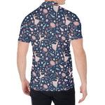 Floral Ballet Pattern Print Men's Shirt