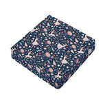 Floral Ballet Pattern Print Outdoor Seat Cushion Cover
