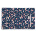 Floral Ballet Pattern Print Placemat