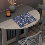 Floral Ballet Pattern Print Placemat