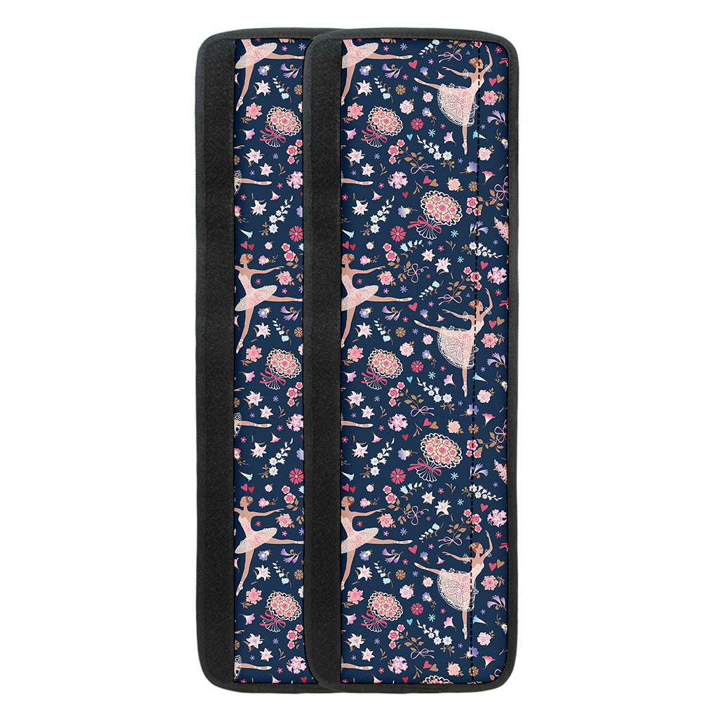 Floral Ballet Pattern Print Refrigerator Handle Covers