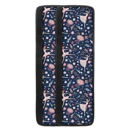 Floral Ballet Pattern Print Refrigerator Handle Covers