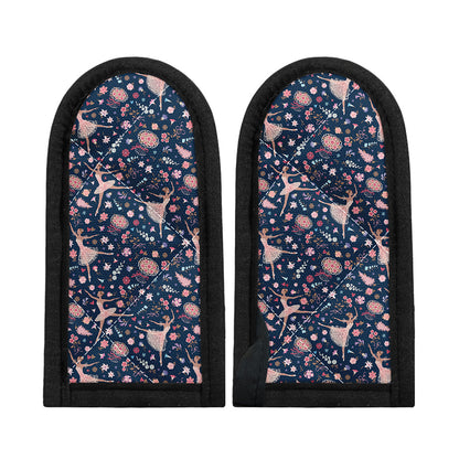 Floral Ballet Pattern Print Skillet Handle Cover