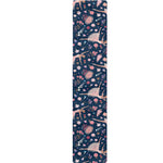 Floral Ballet Pattern Print Table Runner