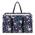 Floral Ballet Pattern Print Utility Tote Bag