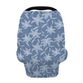 Floral Denim Jeans Pattern Print Baby Seat Cover