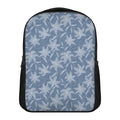 Floral Denim Jeans Pattern Print Casual Backpack