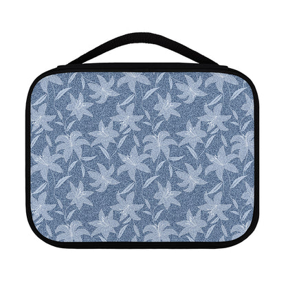 Floral Denim Jeans Pattern Print Classic Bible Case