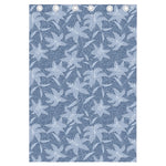 Floral Denim Jeans Pattern Print Curtain