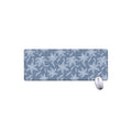 Floral Denim Jeans Pattern Print Extended Mouse Pad