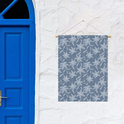Floral Denim Jeans Pattern Print Garden Flag