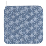 Floral Denim Jeans Pattern Print Hand Towel