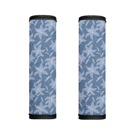 Floral Denim Jeans Pattern Print Handle Covers