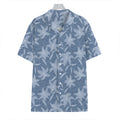Floral Denim Jeans Pattern Print Hawaiian Shirt