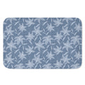 Floral Denim Jeans Pattern Print Indoor Door Mat