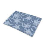 Floral Denim Jeans Pattern Print Pet Cooling Mat Cover