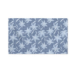 Floral Denim Jeans Pattern Print Polyester Flag