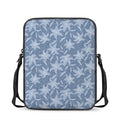 Floral Denim Jeans Pattern Print Rectangular Crossbody Bag
