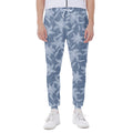Floral Denim Jeans Pattern Print Joggers