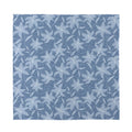 Floral Denim Jeans Pattern Print Silk Bandana
