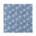 Floral Denim Jeans Pattern Print Silk Bandana