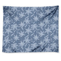 Floral Denim Jeans Pattern Print Tapestry