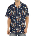 Floral Dream Catcher Pattern Print Aloha Shirt